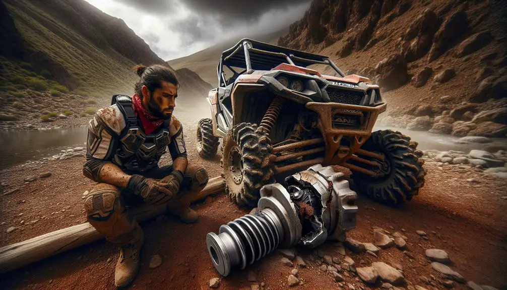 u joint failures on terrains