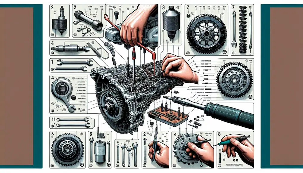 fixing honda foreman transmission