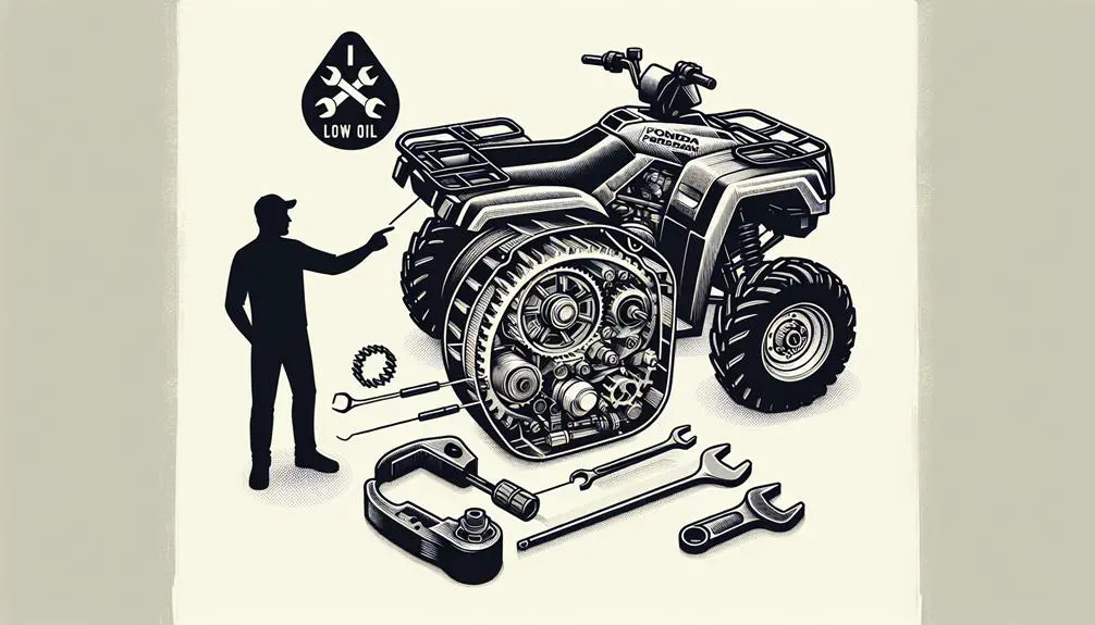 honda foreman neutral troubleshooting